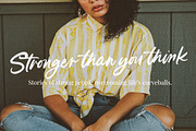 Pink Lemonade Brush Font, a Script Font by Nicky Laatz (Thumbnail 3 of 12)