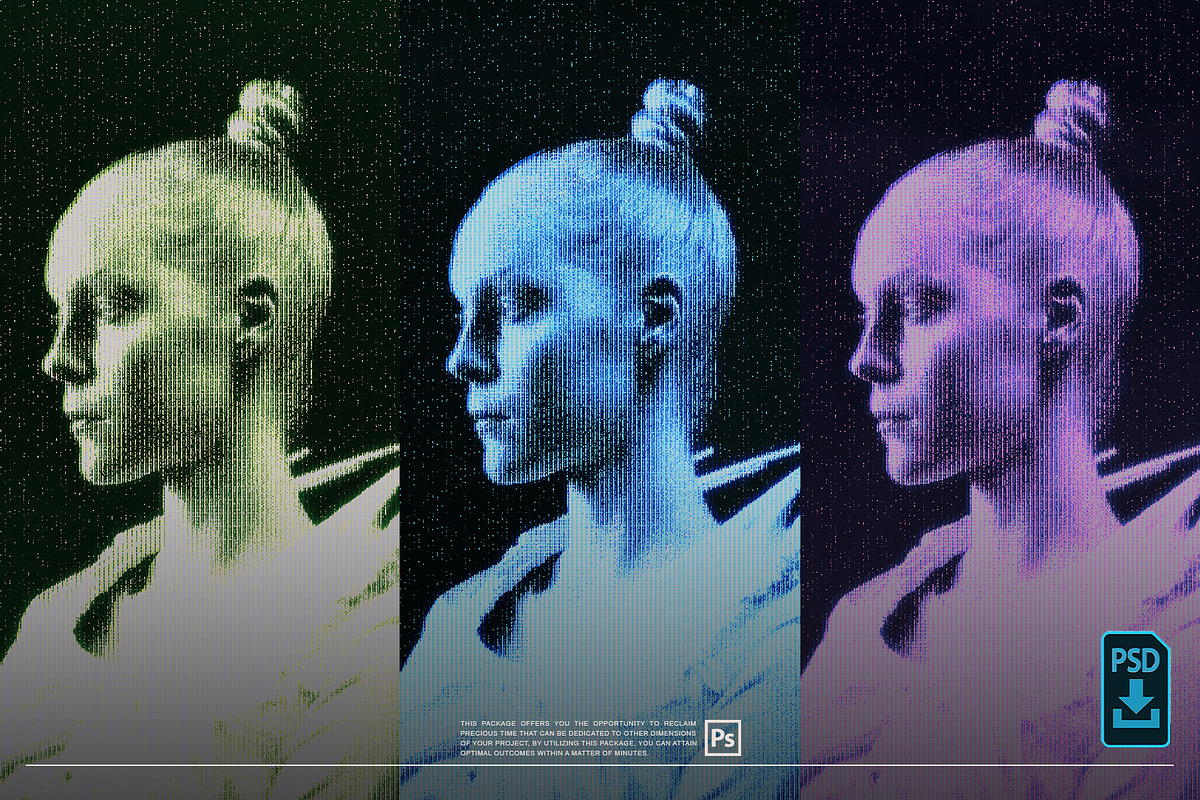 CRT Screen l Monitor Photo Effects, a Layer Style Add-On by Cursedesign (Photo 3 of 7)