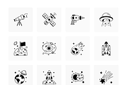 Animated Space and Planet Icons, a Duotone Icon by Vectors Market (Thumbnail 5 of 8)