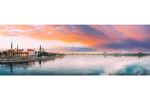 Riga, Latvia, Europe. Cityscape In, an Architecture Photo by Our Amazing World
