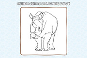 Wild Animals Coloring Pages, an Animal Illustration by DesignDevisers (Thumbnail 6 of 6)
