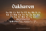 Oakhaven — Bold Retro Luxury Serif, a Serif Font by Claymoon Lab (Thumbnail 2 of 7)