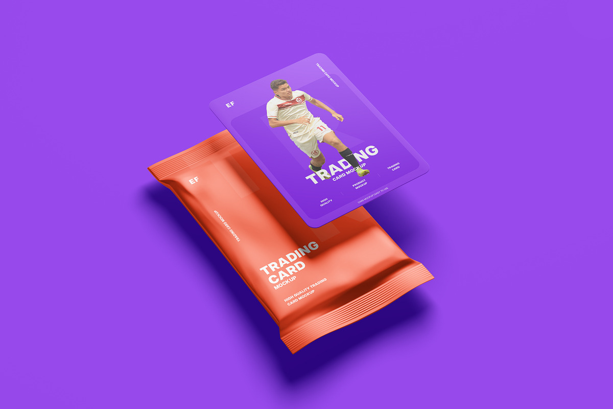 Trading Cards Mockup Set, a Product Mockup by Toasin Studio (Photo 14 of 16)