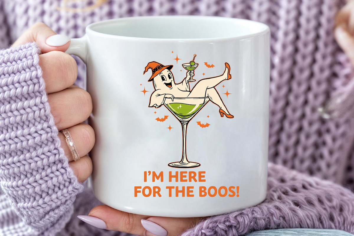 Funny Halloween Ghost PNG, a Seasonal Illustration by Rose Art (Photo 4 of 5)
