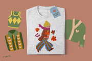 Hello Autumn Vector Set, a Seasonal Illustration by Francesca.Cadei Shop (Thumbnail 10 of 12)