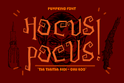 Pumpkind Spooky Halloween Font, a Symbol Font by Vadovastd (Thumbnail 3 of 8)