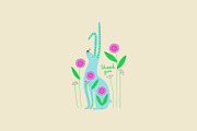 Folk Art Rabbits, an Animal Illustration by Annakniaz (Thumbnail 15 of 15)