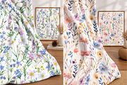 wildflower seamless patterns, a Pattern Graphic by DreamCafeArt (Thumbnail 3 of 5)