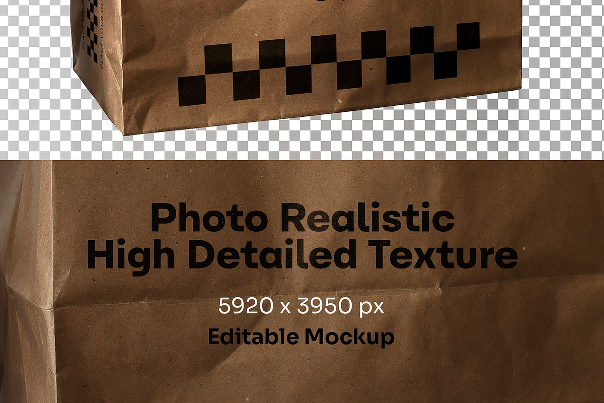 Paper Bag Photo Realistic Mockup, a Packaging Mockup by rodrigofkaminski (Photo 4 of 7)