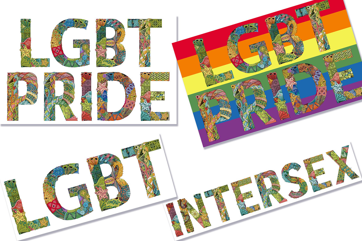 Gender identities zentangle, an Object Graphic by Watercolor fantasy (Photo 8 of 13)
