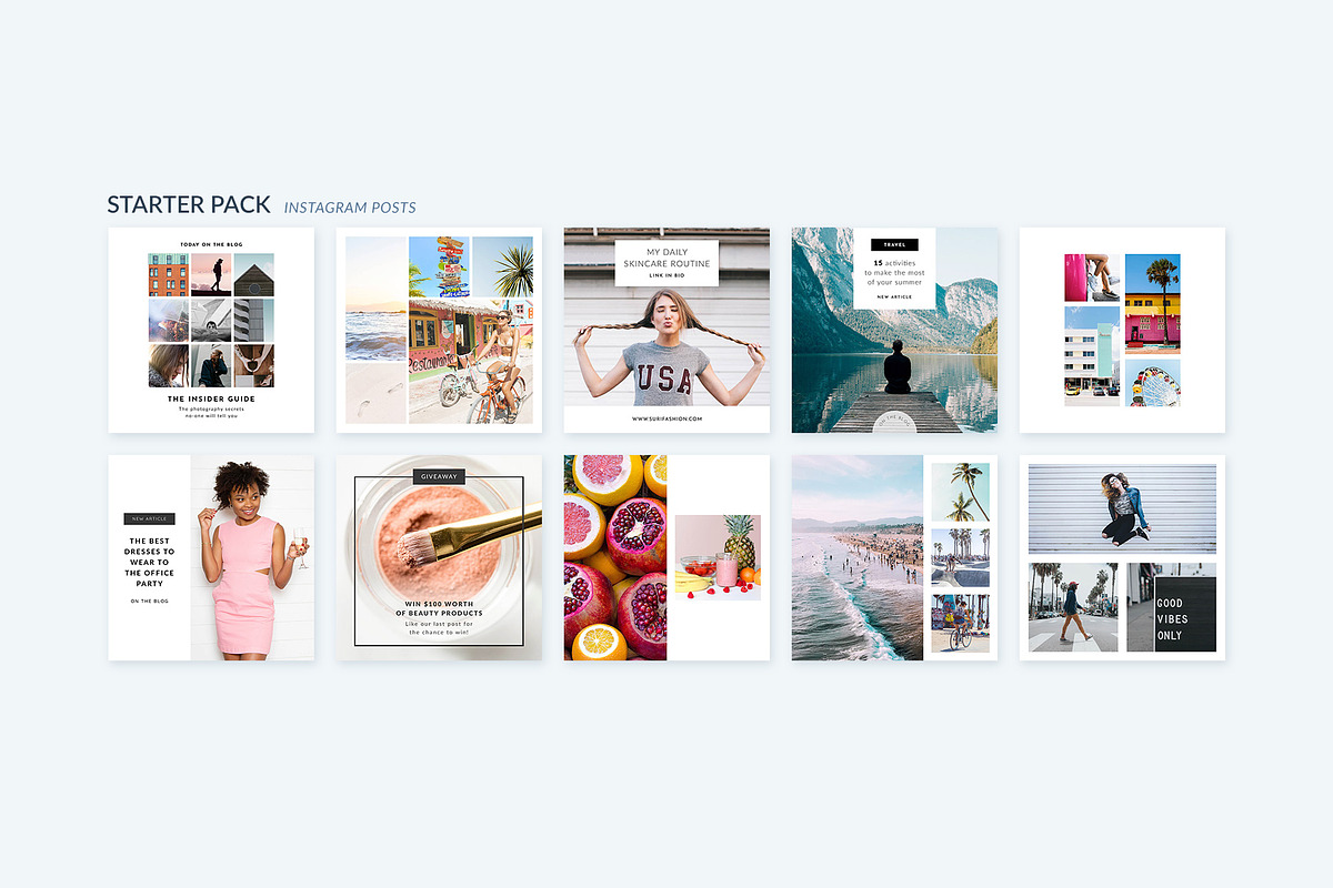 CANVA & PS Complete Instagram Bundle, a Social Media Template by Poego Social (Photo 46 of 52)