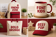 Comic Distress – Cartoon Grunge Font, a Sans Serif Font by Limited.studio (Thumbnail 2 of 4)