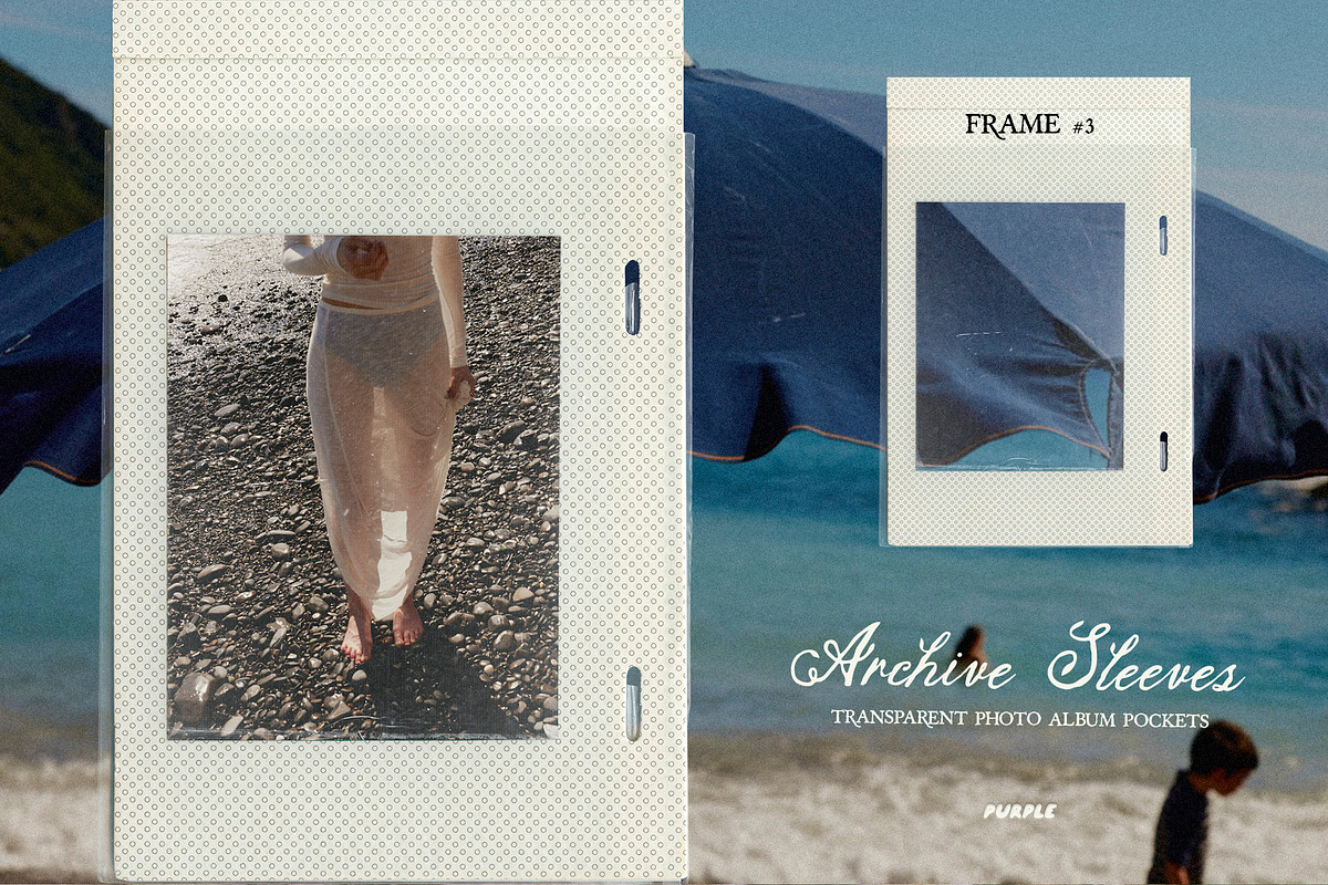 Archive Sleeves: Photo Overlays, a Texture Graphic by Purple (Photo 3 of 11)