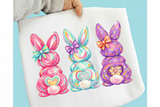 Bunny Coquette Bow PNG, Easter Bunny, an Illustration by designcity5 (Thumbnail 4 of 4)
