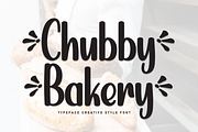 Chubby Bakery | Script Font, a Script Font by Scratchones (Thumbnail 1 of 9)