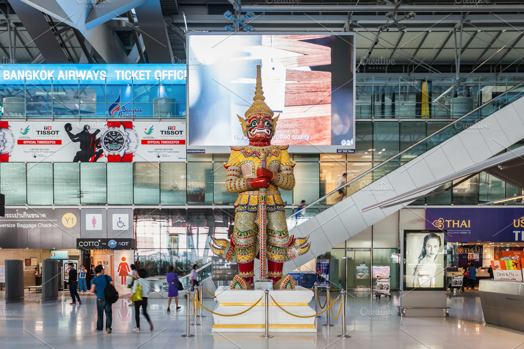 Suvarnabhumi International Airport, a Photo by saiko3p