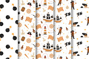 Pirates adventure - pattern set, a Pattern Graphic by KeronnArt (Thumbnail 2 of 15)