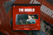 Travel social media post banner, a Social Media Template by Tanmoy Topu (Thumbnail 10 of 11)