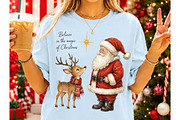 Retro Believe In The Magic Png, a Seasonal Illustration by Craft Nest (Thumbnail 6 of 6)