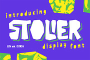 Stolier Playful Display, a Handwritten Font by Letterhend Studio (Thumbnail 1 of 9)