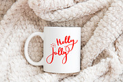 Cute Christmas. Patterns & lettering, a Seasonal Illustration by alenaganzhela (Thumbnail 2 of 8)