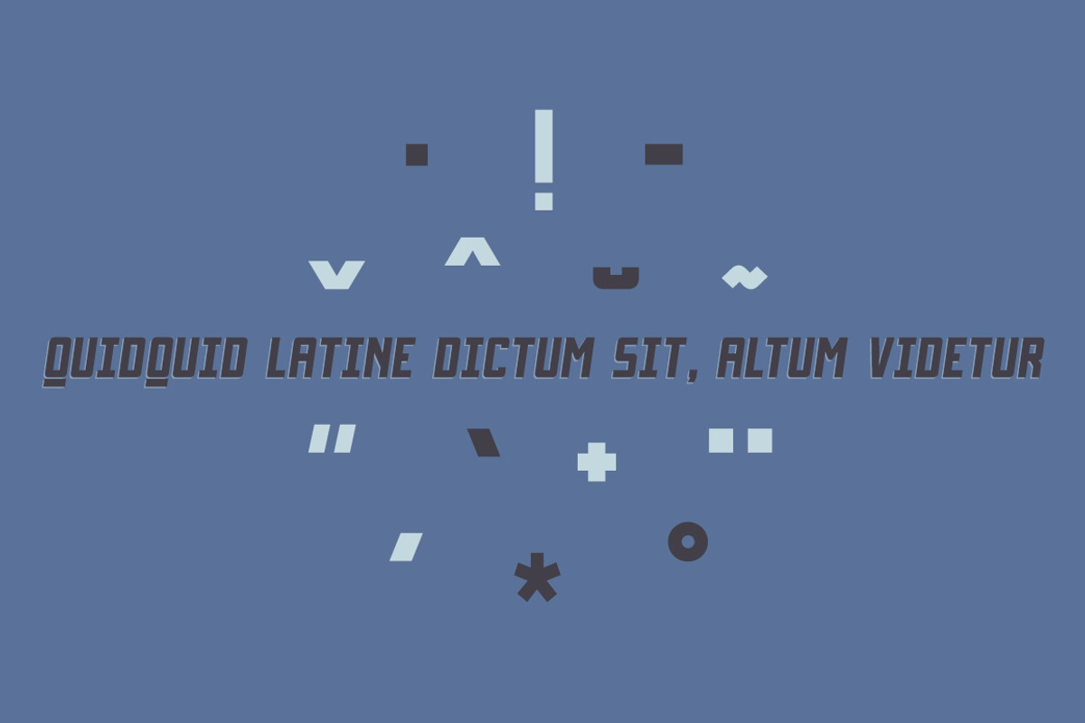 EPSUM Font Family preview 5