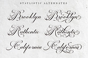 Cardilan | Tattoo Font, a Script Font by Romiecreative (Thumbnail 3 of 8)