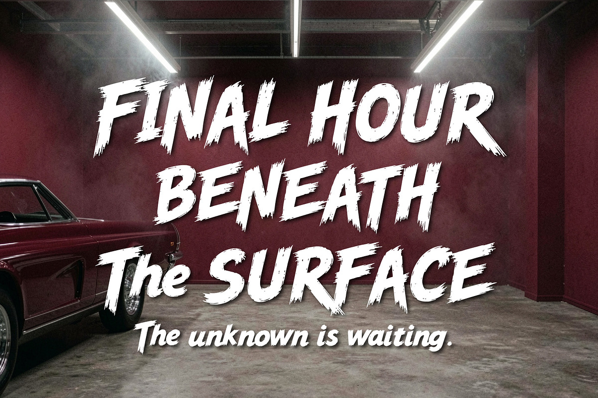 Runster Dread - Raw Intense Font, a Handwritten Font by HypeWorksCo (Photo 12 of 16)