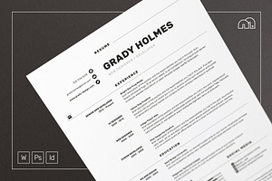 Resume/CV - Grady