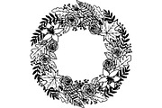 Botanical Laurel Wreath Silhouette, an Object Graphic by Creativeshirt (Thumbnail 9 of 17)