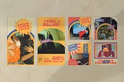 Back to 90's Instagram Templates, a Social Media Template by Azruca (Thumbnail 6 of 9)