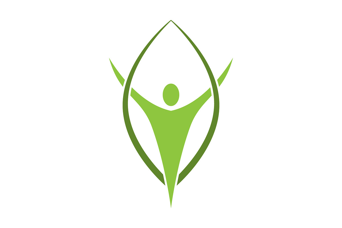 Wellness logo design template, a Branding & Logo Template by Sumberpangan (Photo 1 of 3)