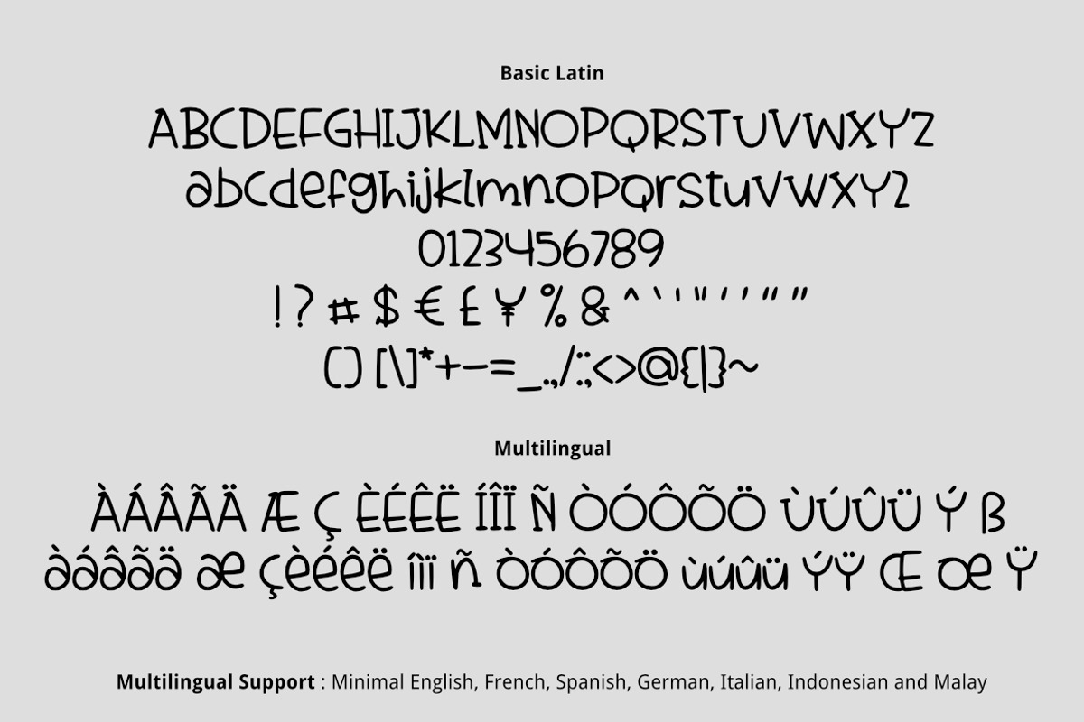 Ink Pen Font preview 2