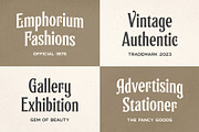 Bramforge - Display Serif Typeface, a Serif Font by iqbal habibi (Thumbnail 2 of 10)
