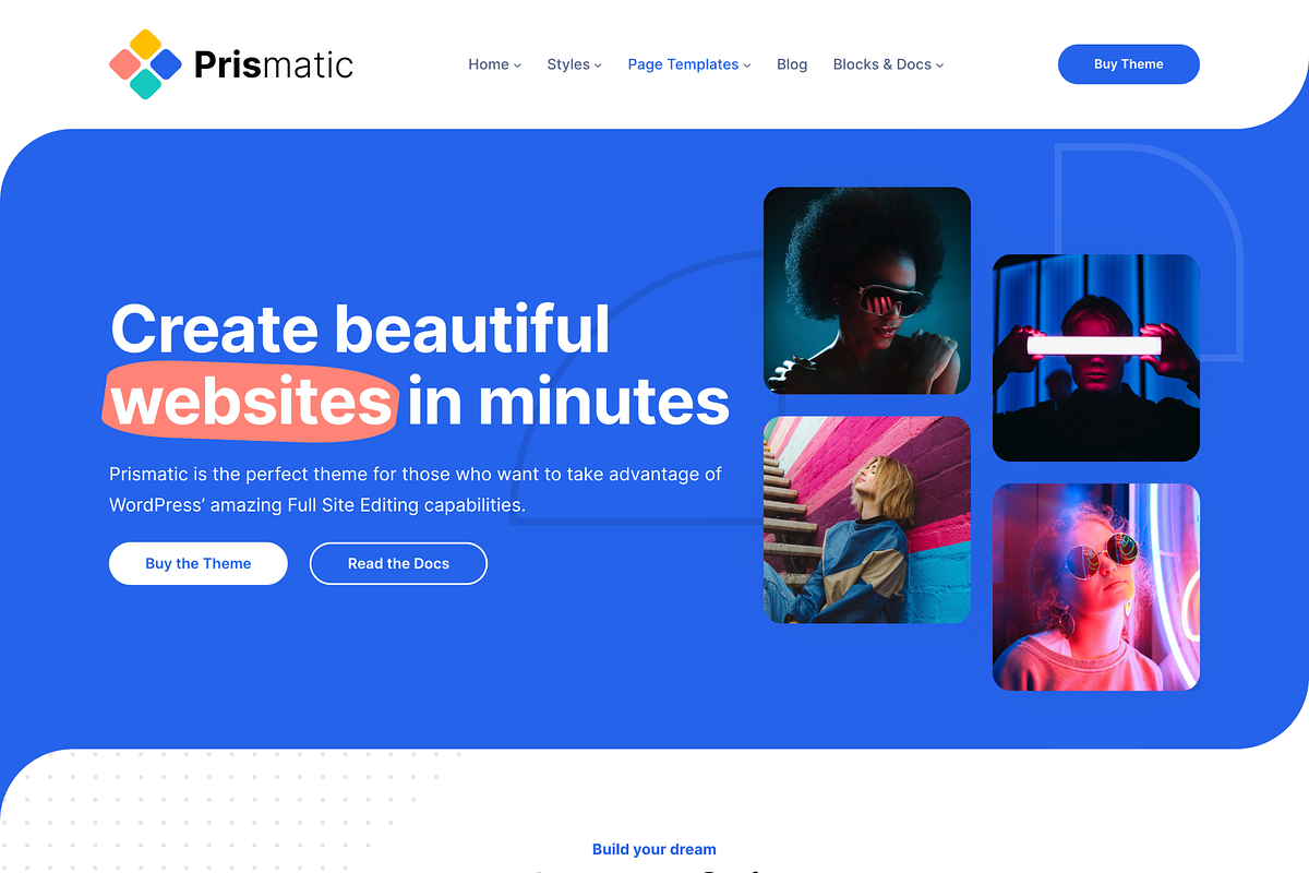 Prismatic - Creative Agency, a WordPress Template by IntellaSoft (Photo 4 of 11)