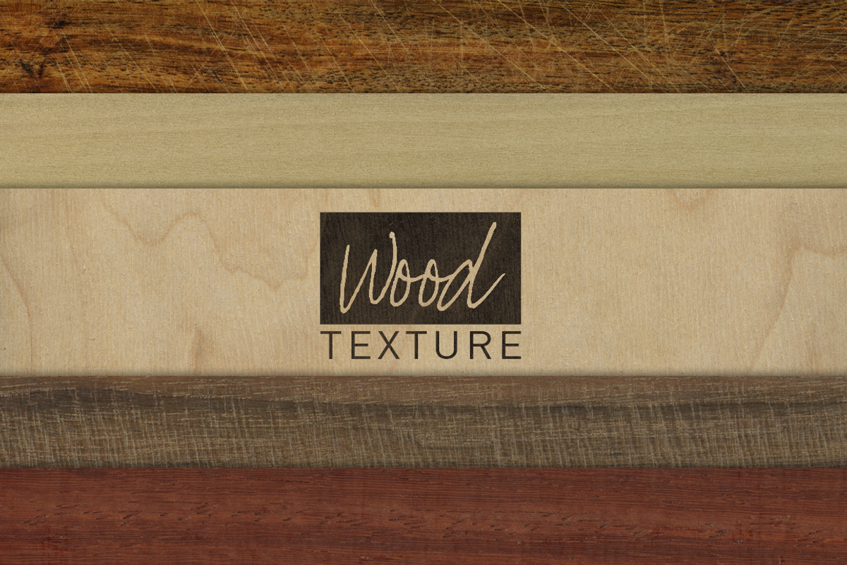 Wood Textures - 5 Pack, a Texture Graphic by Bearded Creative (Photo 1 of 2)