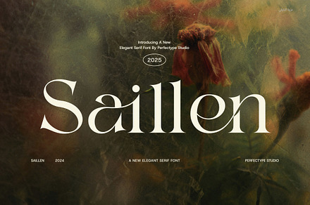 Saillen Elegant Serif Font