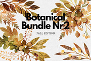 Botanical Bundle Nr 2 | Fall Edition, a Seasonal Illustration by Helga Wigandt (Thumbnail 1 of 9)