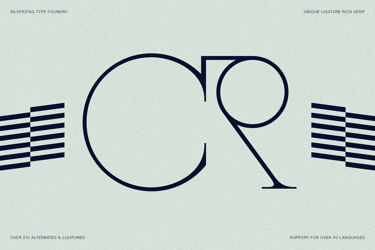 SLTF Winner Baroque - Ligature Serif, a Serif Font by SilverStag Type Foundry (Photo 15 of 30)