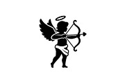 Cupid Angel Valentine Vector Bundle, an Illustration by jahid234 (Thumbnail 46 of 47)