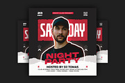 Night Club Flyer, a Flyer Template by CocoDesign (Thumbnail 1 of 2)
