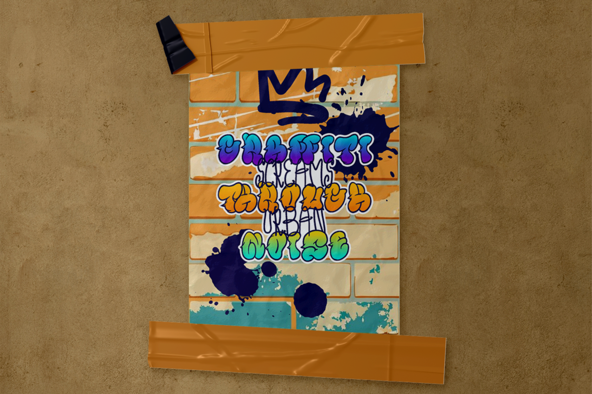 Rollbeat Graffiti - Duo Graffiti, a Font by PutraCetol Studio (Photo 4 of 5)