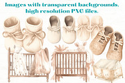 BOHO BABY Shower Neutral Clipart X68, a Person Illustration by Mermaids Cove (Thumbnail 4 of 9)