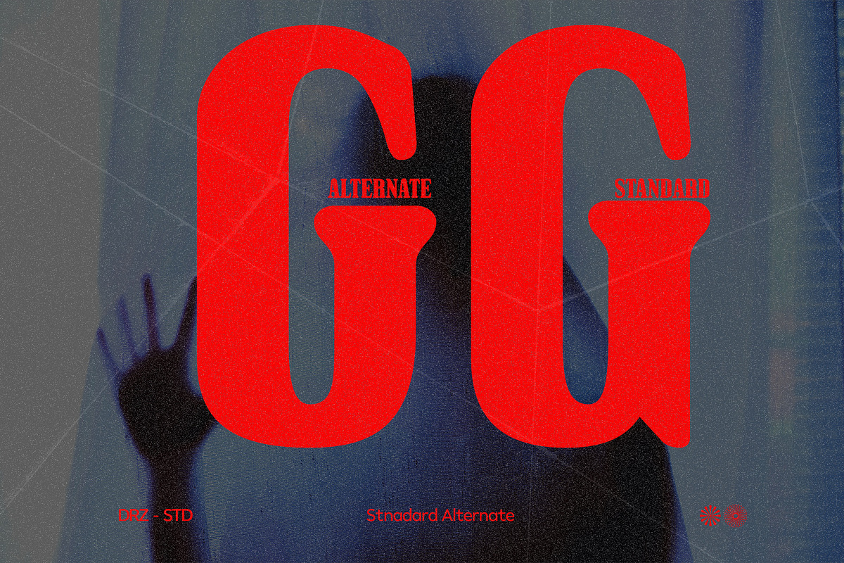 Buglime – Retro Vintage Serif Font, a Serif Font by Drizy (Photo 3 of 8)