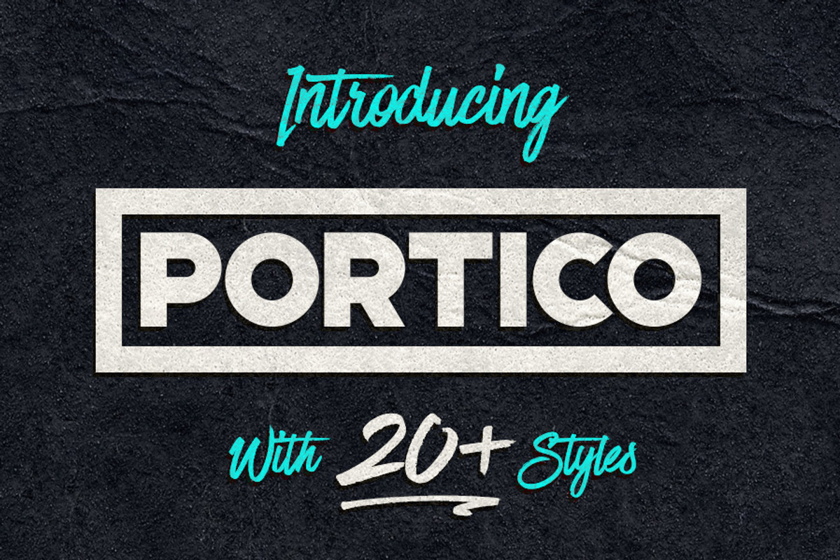 Portico Typeface