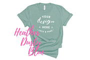 Bella Canvas TShirt Mockups On White, a Shirt Mockup by lock and page (Thumbnail 30 of 92)