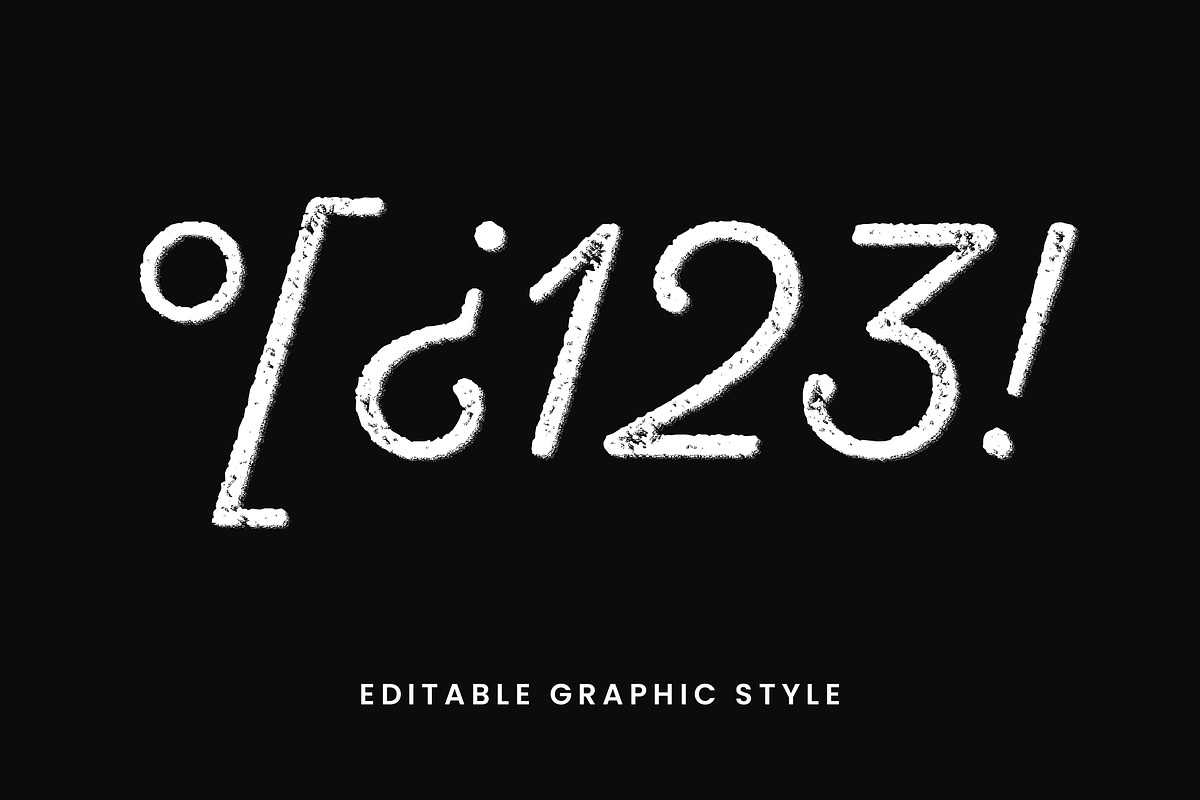 Chalk Script Text Effect preview 2