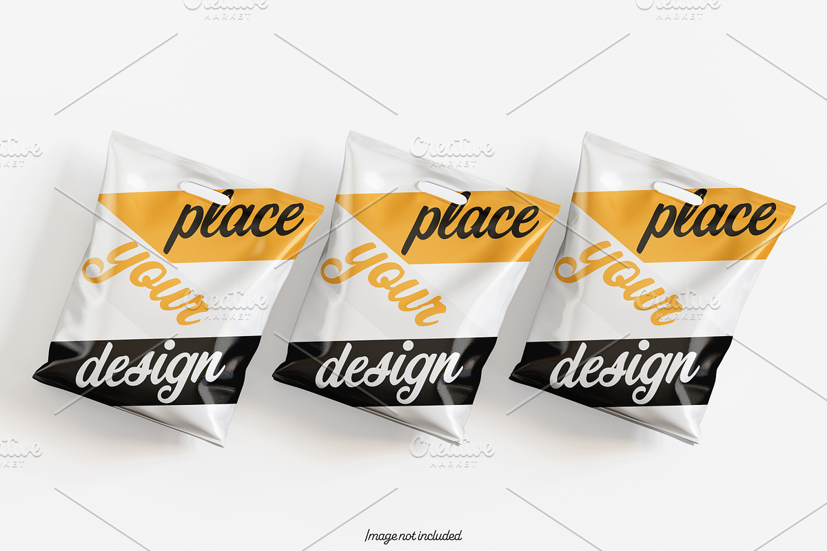 Paper bag white color mockup bundles, a Packaging Mockup by Ambo Ampeng (Photo 28 of 32)