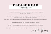 Fashion Ecommerce Email Template PSD, an Email Template by KikiBunnyCreative (Thumbnail 7 of 7)