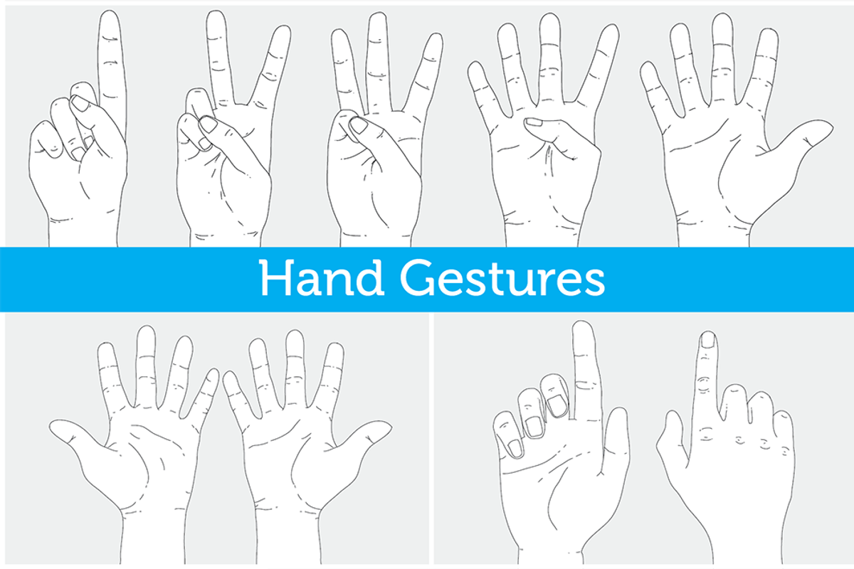Hand Gestures, an Object Graphic by Olga Stanis (Photo 1 of 2)